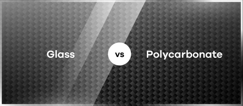 Polycarbonatplatte vs. Glas