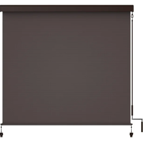 10 'x 8' Outdoor -Kurbel betriebene Rollschattenfunktionen und Vorteile