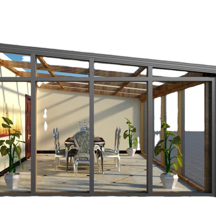 Pergola-Terrassenabdeckungen aus Aluminium für Glasdächer