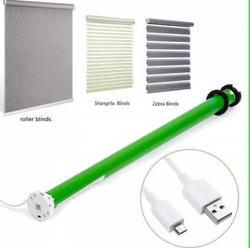 Smart Zebra Roller Jalousien mit Dooya Motor