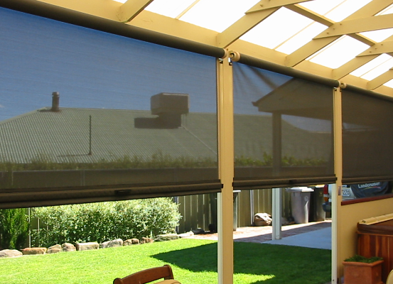 10 ft breite Outdoor -Roll -Up -Fenstertöne