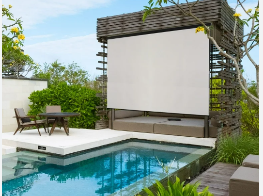 10 ft breit im Freien Roll -up -Bildschirm