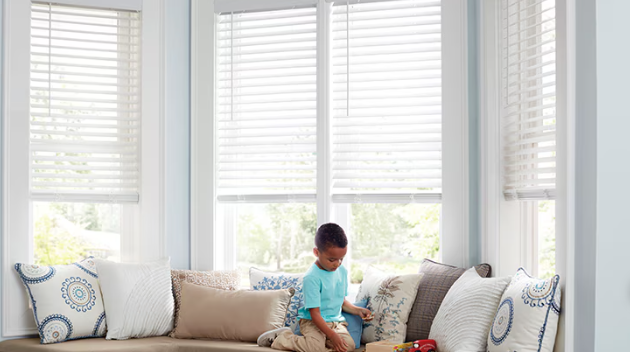 Jalousien ohne Bohrer für Fenster