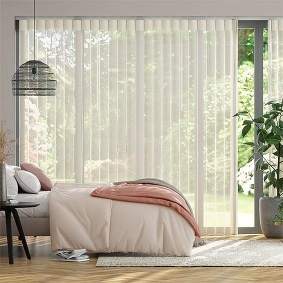 Bloße vertikale Fenster Jalousien