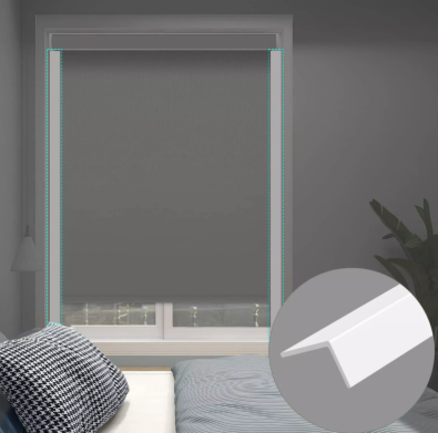 Blackout -Kassetten -Fenstertöne mit leichten Blockierungsstreifen