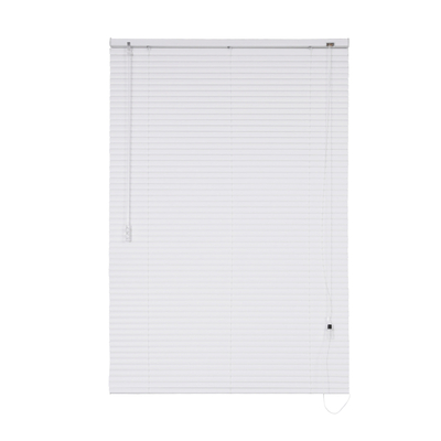 Jalousien aus Aluminium mit Wandneigung und Schnur