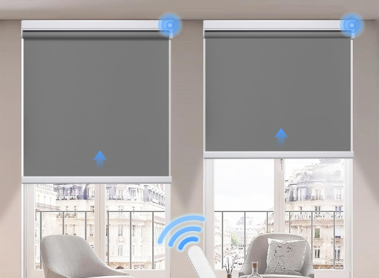 Motorisierte intelligente Jalousien und Farbtöne