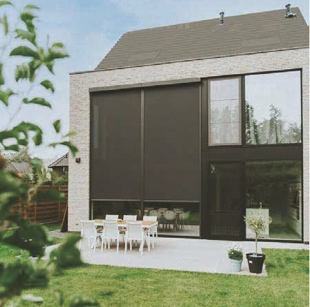 10 'x 8' Outdoor -Terrasse Roller Schatten