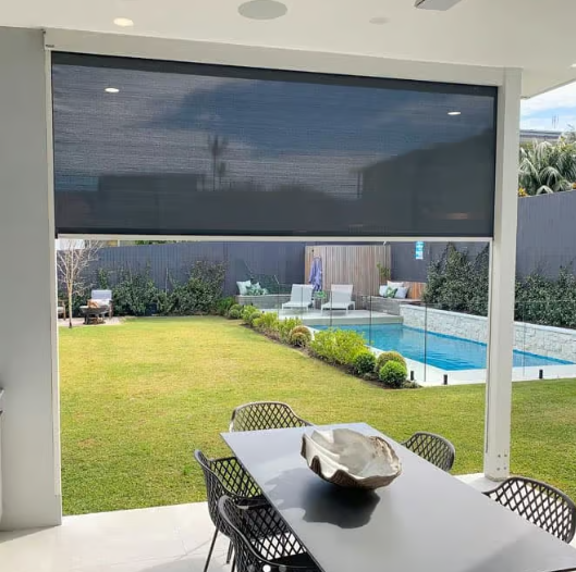 10 'x 8' Outdoor -Terrasse Roller Schatten