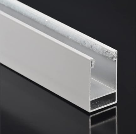 U-förmige PVC-Seitenkanalspuren für komplette Blackout-Fensterbehandlungen