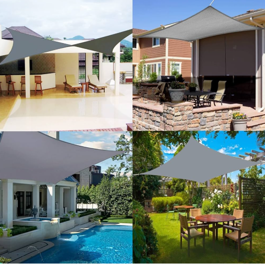 Rechteck Sun Shade Segel