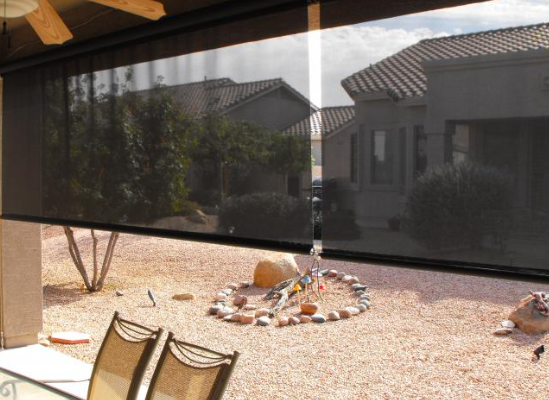 10 ft breite Roll -Up Solar Shades