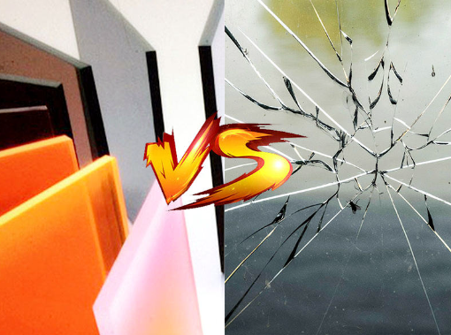 Unterschied zwischen PC-Platte und Glas